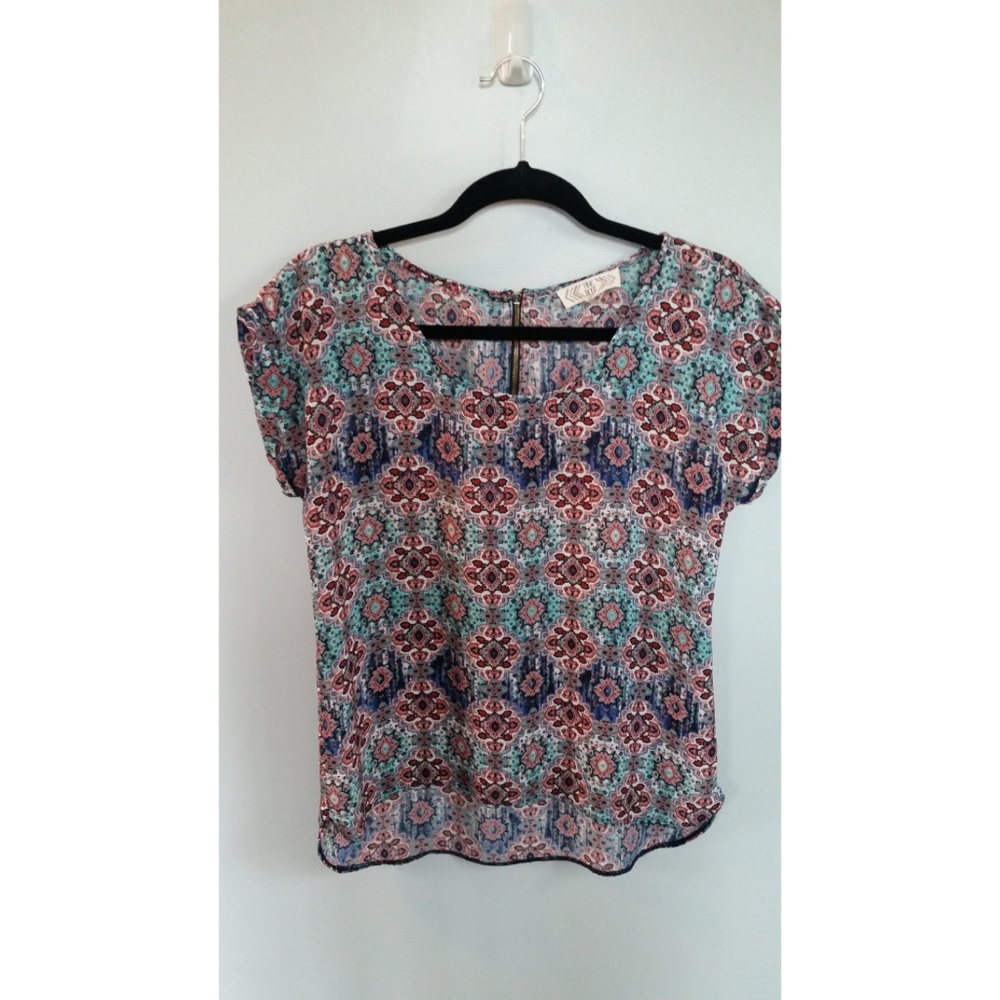 Pink Rose Blouse